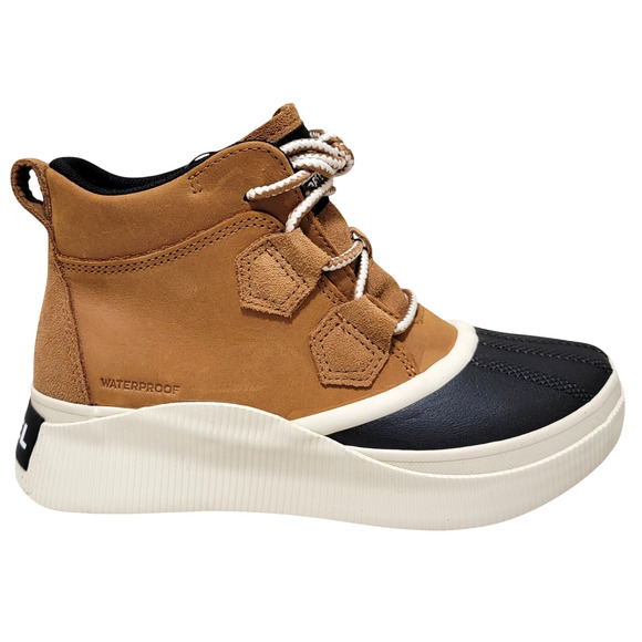 Sorel Out N About IV Classic Waterproof Duck Boots Size US 10 Taffy Brown/Black - Picture 2 of 6